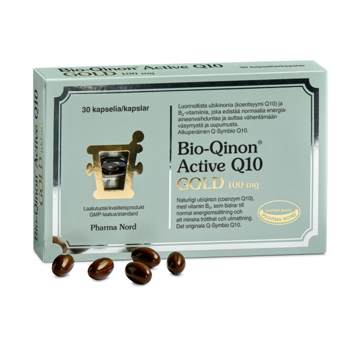 Bio-Qinon Q10 GOLD 100 mg 30 kaps kuva 2