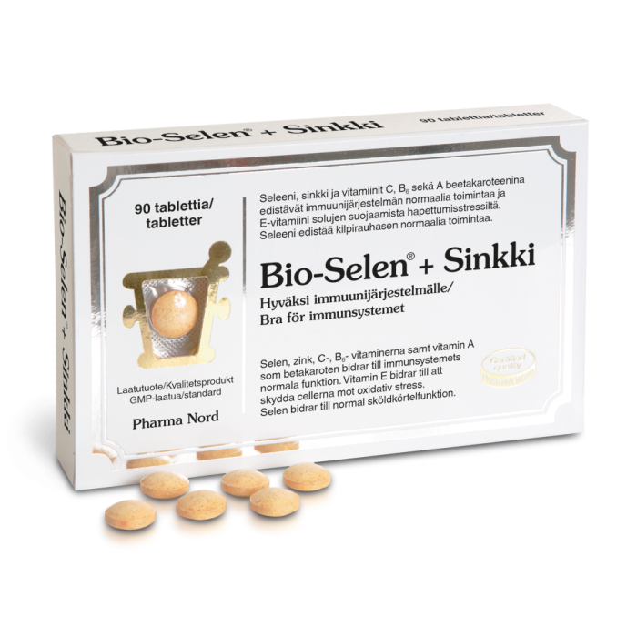 Bio-Selen+Sinkki 90 tabl kuva 2