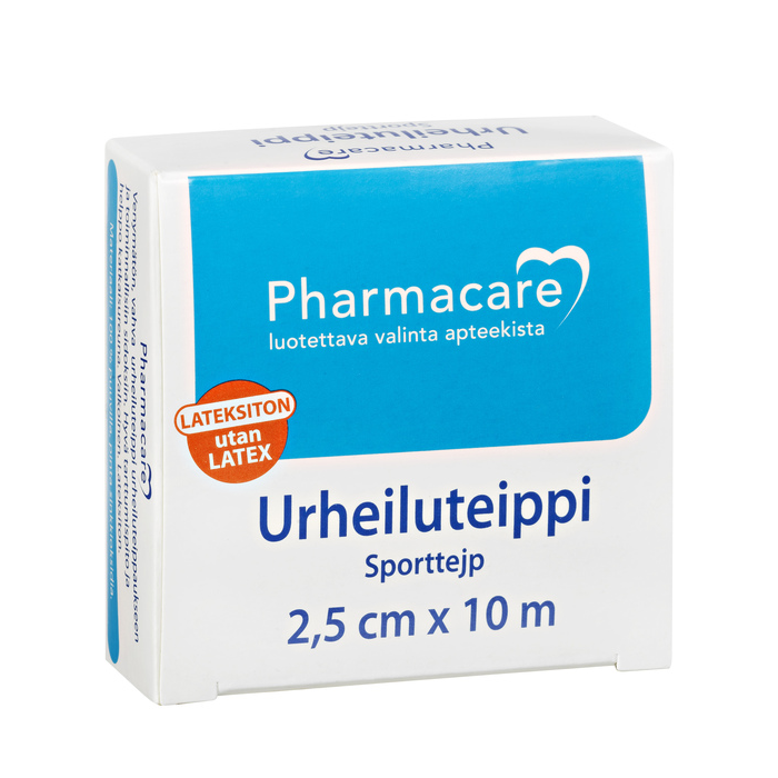 Pharmacare Urheiluteippi 3,8cmx5m 1 rll kuva 2