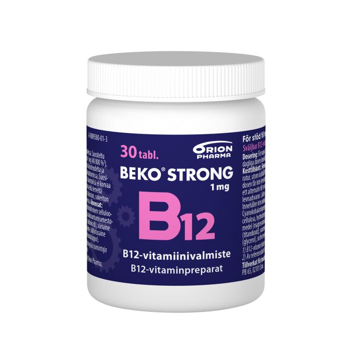 Beko Strong B12 1 mg 30 tabl kuva 2
