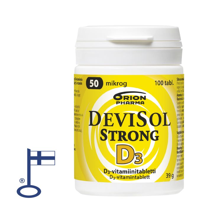 Devisol Strong 50 mikrog imeskelytabletti 100 kpl kuva 1