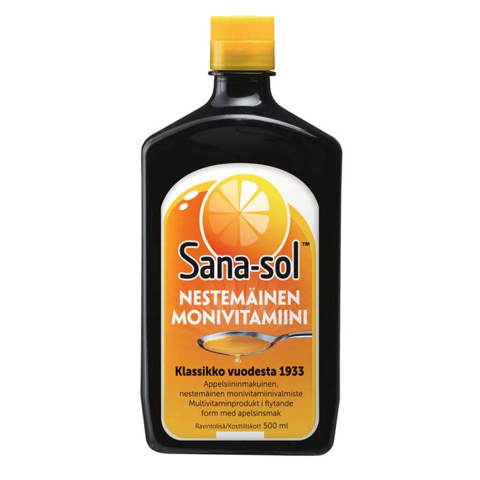 Sana-sol nestemäinen monivitamiini