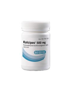 KALCIPOS tabletti, kalvopäällysteinen 500 mg 60 kpl