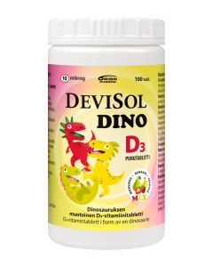 Devisol Dino mix 10 mikrog 100 purutabl