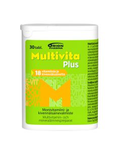Multivita Plus monivitamiini 30 tabl