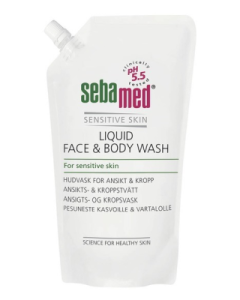 Sebamed Face&Body Wash pesuneste täyttöpussi 1000 ml