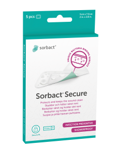 Sorbact Secure 5 cm x 7,2 cm (98147) 5 kpl