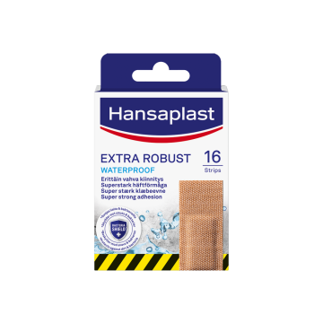 Hansaplast Extra Tough laastari (me 10) 16 kpl