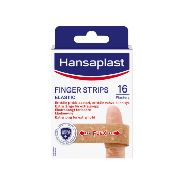 Hansaplast Elastic Finger strips (me 10) 16 kpl