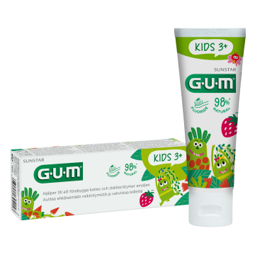 GUM Kids hammastahna 1000ppm 50 ml