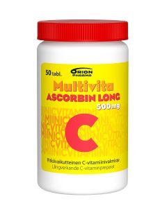 Multivita Ascorbin Long 500 mg 50 tabl