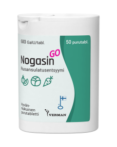 Nogasin GO 50 tablettia