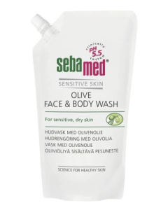 SEBAMED OLIVE FACE&BODY WASH PESUN. TÄYT 1000 ML