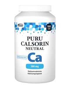 PURU CALSORIN NEUTRAL 500 MG 100 PURUTABL
