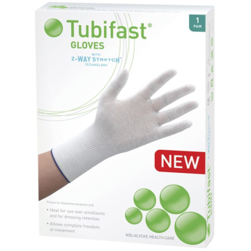 Tubifast käsine lapsille M-L,aikuisille S 1 pari
