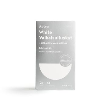 Apteq White valkaisuliuskat 28 kpl