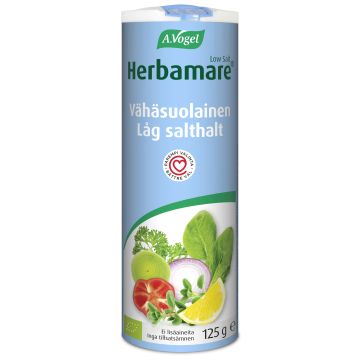 HERBAMARE LOW SALT LUOMU, FI-EKO-201 125 G