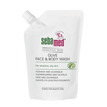 Sebamed Olive Face&Body Wash pesuneste täyt 400 ml