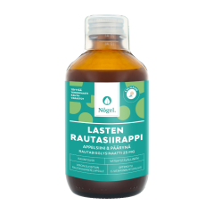 Nogel Lasten rautasiirappi 25 mg/10 ml 250 ml