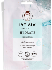 IVY AIA HYDRATE FACE SHEET MASK KERTAKÄYTTÖINEN KANGASNAAMIO 25 ml