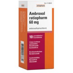 AMBROXOL RATIOPHARM poretabletti 60 mg 10 kpl
