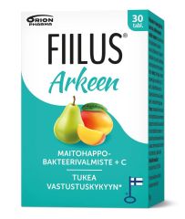 Fiilus Arkeen +C Hedelmä 30 purutabl
