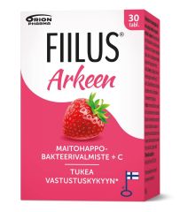 Fiilus Arkeen +C Mansikka 30 purutabl