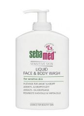 SEBAMED LIQUID FACE&BODY WASH PESUNESTE  PUMPPUPULLO 300 ML