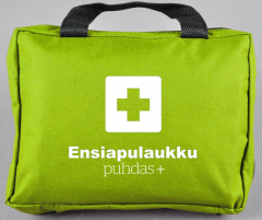 Ensiapulaukku 89 pcs limenvihreä 1 kpl