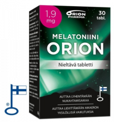 MELATONIINI ORION 1,9 MG NIELTÄVÄ 30 TABL