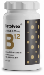 Betolvex Strong 1,25 mg B12-vitamiini 30 kaps